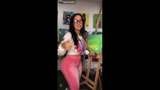 Toyboxdollz The art teacher mega big booty