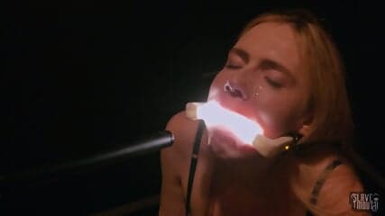 Filthy Closeup Of Submissive Whore Playing With Frozen Cum - Rebel Rhyder