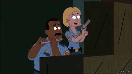 Busty Blonde LADY COP GRAB BALLS & SQUEEZE Gina Ballbusting Anime Nut Punch - Gina Gerson