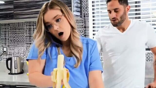 BRAZZERS-Nurse Codi Vore Is   Work But Her Bf Damon Diceâ¦