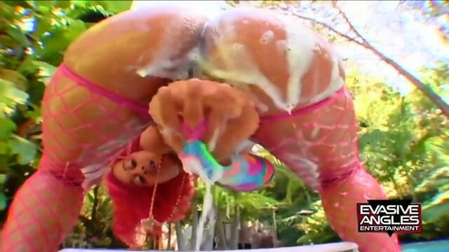 Big Ass With Pink Hair. - Doggy, Blowjob, Cowgirl Porn