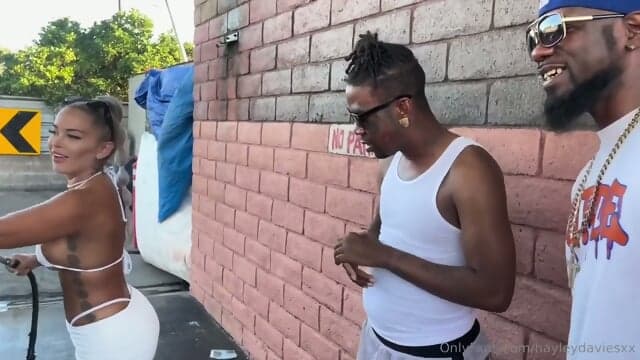 A flithy car wash