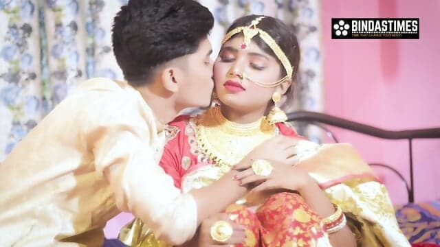 Indian Bhabhi first time Suhaagraat with her husband