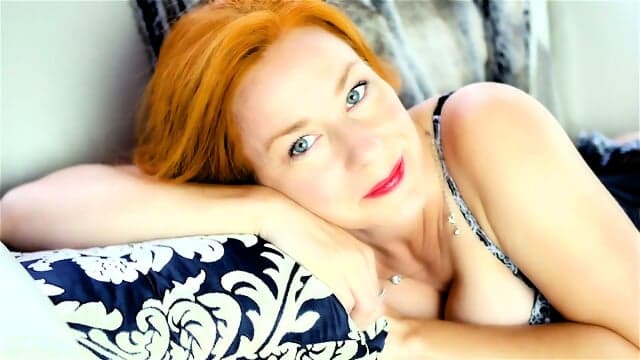 Redhead MILF Anal Play