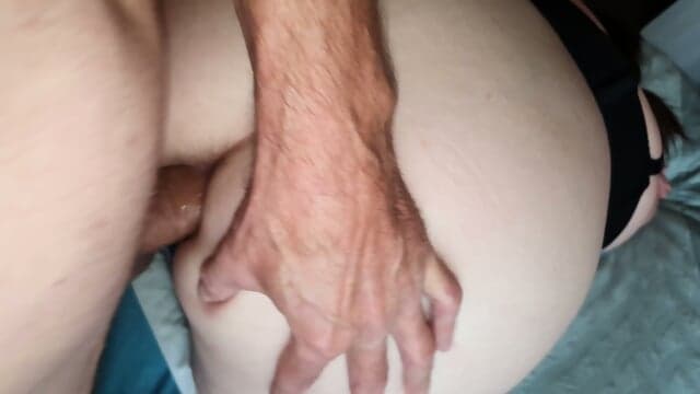 Anal With Knickers Down