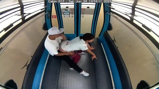 Captan A Estudiantes Follando En El TelefÃ©rico