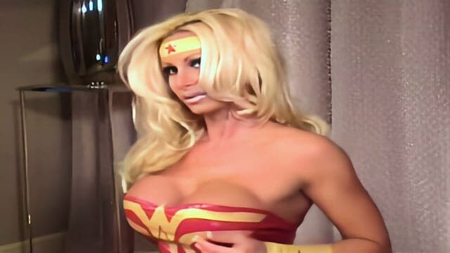 Ashley Lawrence (FemBOMB) - Wonder Woman (Latex) (Remaster)