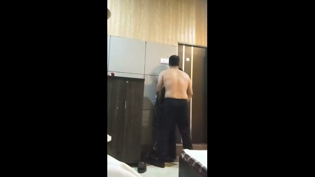 Rich Guy Seduce Her Maid With Blowjob Standing Fuck