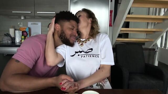 Julia North - Morning Tea With BBC Stepson  Hardcore Sex
