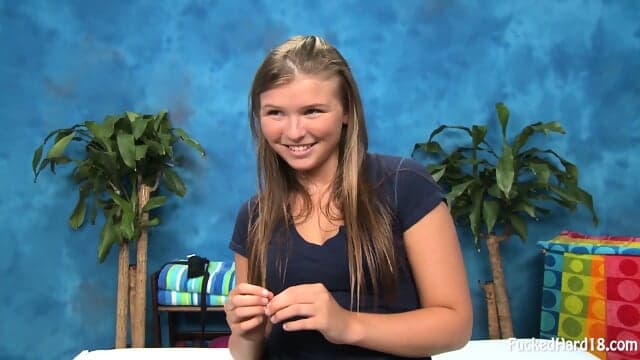 Chubby Teen Melissa Takes Some Massage Dick
