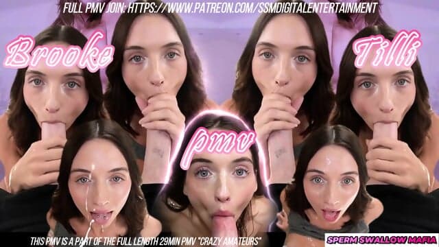 Sperm Swallow Mafia - Brooke Tilli - PMV