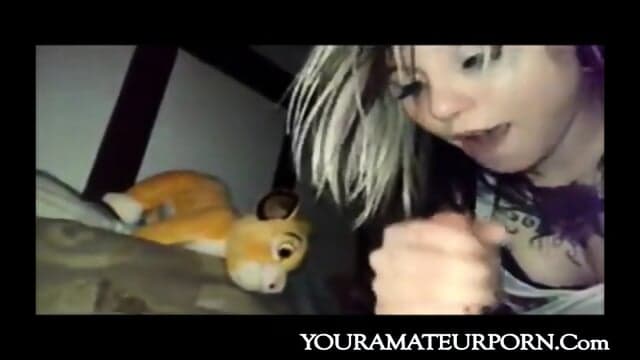 Lusty Blonde Creampied After An Amazing Blowjob And Riding